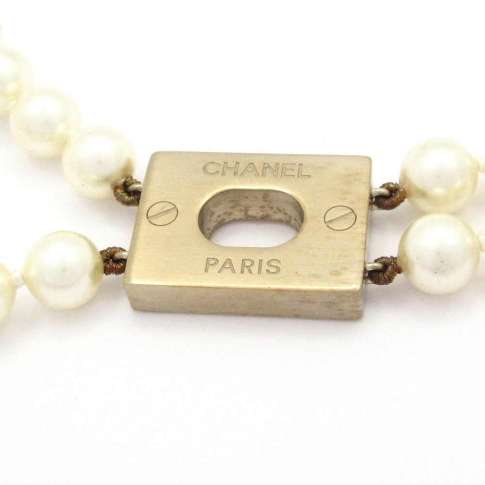 Chanel Coco Necklace Faux Pearl Hardware - Picture 6 of 7